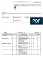 Risk Assessment For Sand Blasting