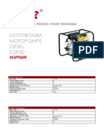 Ficha Tecnica Kdp20