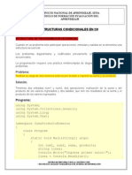 Estructuras Condicionales en C#