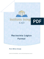 Raciocínio Lógico Formal