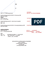 Staffing Pattern Formula