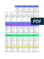 15 Min 30 Min 15 Min 45 Min 30 Min: Family Day 1 Day 2 Day 3 Day 4 Day 5