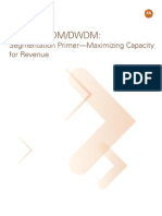 WDM CWDM DWDM Segmentation Primer