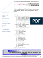 (Land Reforms) Tenancy Reform, Tenancy Protection Acts in India, Features, Benefits, Obstacles, Limitations, Impact, Evaluation