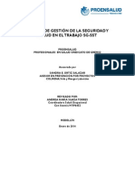 SG Seguridad y Salud en El Trabajo