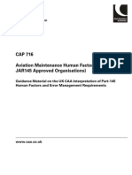 Aviation Maintenance Human Factor