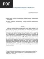 Trabajo de Metapsicologia DR Bernardo Alvarez