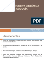 Perspectiva Sistémica en Psicología