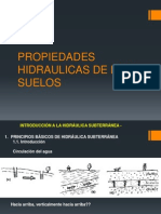 Propiedades Hidraulicas de Los Suelos