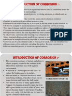 Introduction of Corrosion