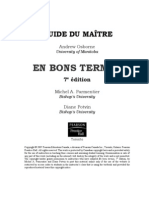 Guide Du Maitre - en Bon Termes