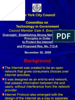 New York City Council Committee On Technology in Government