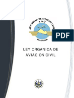 Ley Organica de Aviacion Civil de El Salvador