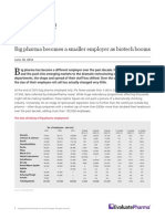 EP Vantage Big Pharma Becomes Smaller Employer As Biotech Booms 2014