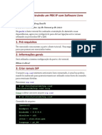 Configurando Os Ramais Asterisk