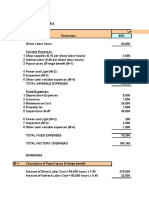 Flexible Budget Examples (Chapter 18)