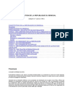 La Constitution Sénégalaise!