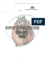 Rapport de Stage Ouvrier