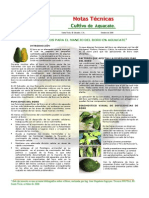 IICA. Nota Técnica Del Cultivo de Aguacate - Manejo Del Boro