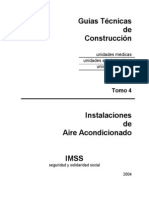 Guias Tecnicas de Construccion Imss Tomo 4 Inst de Aire Acon PDF