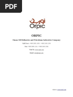 Orpic - Oman Oil Refineries and Petroleum Industries Company