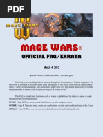 Mage Wars Official FAQ