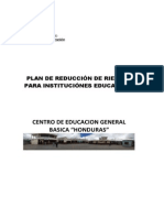 Plan de Reduccion de Riesgos para Instituciones Educativa 2