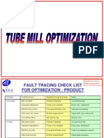 Tube Mill Optimisation