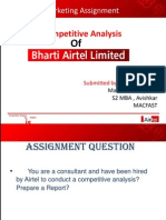 Competitive Analysis: Marketing Assignment