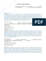 Ejercicio Nº5 Uso de Conectores y Plan de Redacción, Terminos Excluidos