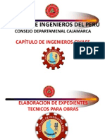 Elaboracion de Expedientes Tecnicos para Obras