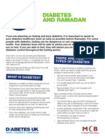 Diabetes and Ramadan