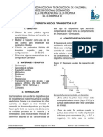 Practica 4 Caracteristicas Del Transistor BJT