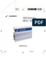 WMO2 Modem Series GSM 900 / 1800 / 1900: User Manual