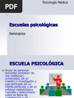 Escuelas Psicologicas DIAPOSITIVAS