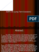 3GPP LTE (Long Term Evolution)