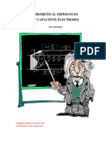 Theoretical Impedance of Capacitive Electrodes