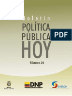 Boletin Politica Publica Hoy 29