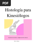 Histologia para Kinesiologos