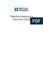 Pakistan Employers Directory 2012