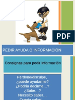 Pedir Ayuda o Informacion