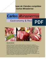 Recettes de Viandes Compilées Par Carlos Mirasierras