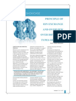 Principle of Ion Exchange and Resin Beads