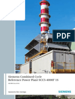 Siemens Combined Cycle Reference Power Plant SCC5-4000F 1S: Answers For Energy