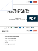 Session 4 - 1 - Hussain Ali - Drag Reduction On A Production Vehicle