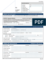 National Police Check (NPC) Application Form: SECTION 1: Type of Check Required