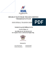 Bharat Sanchar Nigam Limited Visakhapatnam: Industrial Training Report