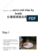 1 How To Serve A Bottle of Red Wine