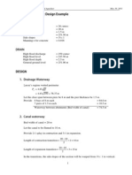 Hydraulic Structures - Design of Aqueduct