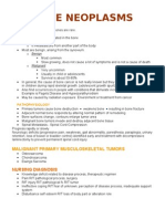 Bone Neoplasms: Malignant Primary Musculoskeletal Tumors